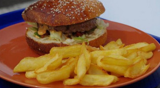 Tout est Bon dans le camion - Un burger et frites