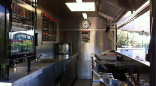Wok'n Go - L'interieur du camion 