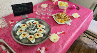 Le D' jazz - Buffet au top avec des gout originaux et frais