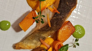 Auberge du J'y Cours - Poisson et legumes